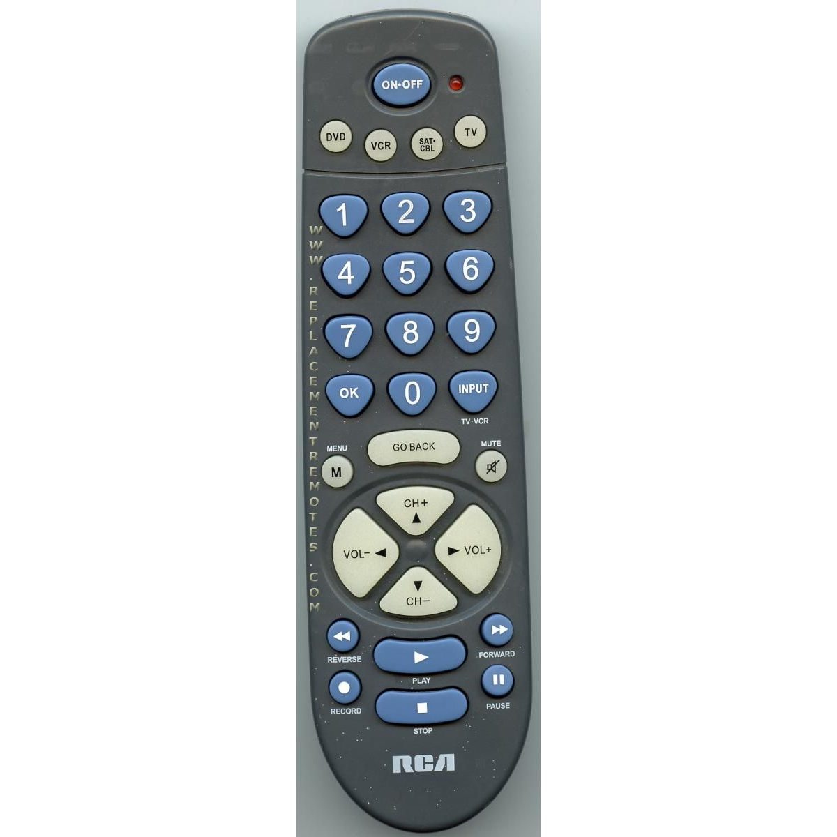 RCA RCR450 4-Device Universal Remote Control