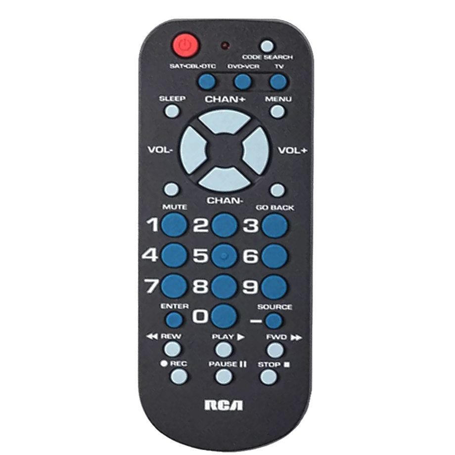 RCA RCR503BE 3-Device Universal Remote Control