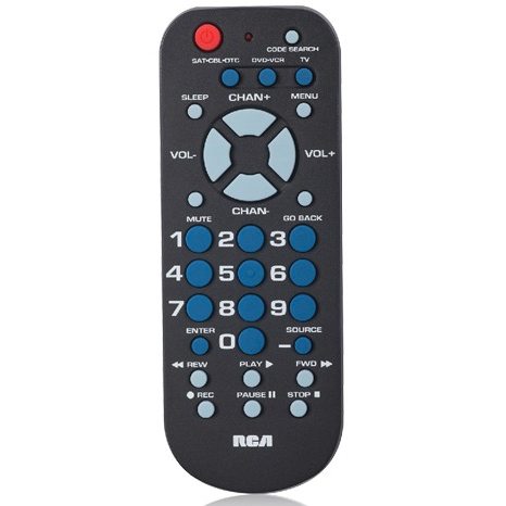 RCA RCR503BZ 3-Device Universal Remote Control