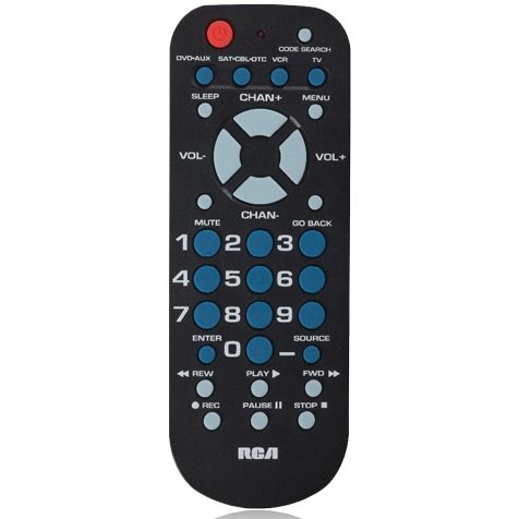 RCA RCR504BZ 4-Device Universal Remote Control