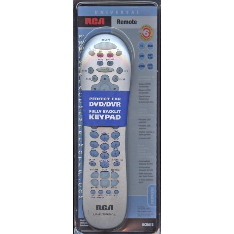 RCA RCR612 TV Remote Control