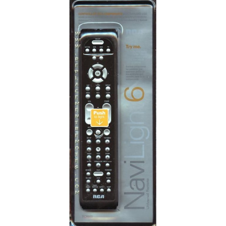 RCA RCR660 Advanced Universal Remote Control