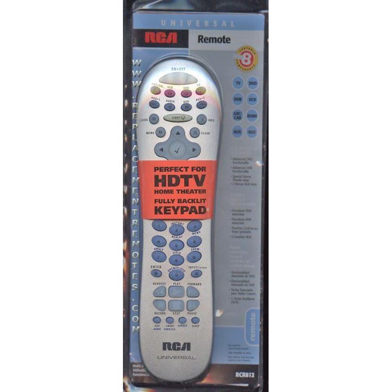 RCA RCR812 Advanced Universal Remote Control