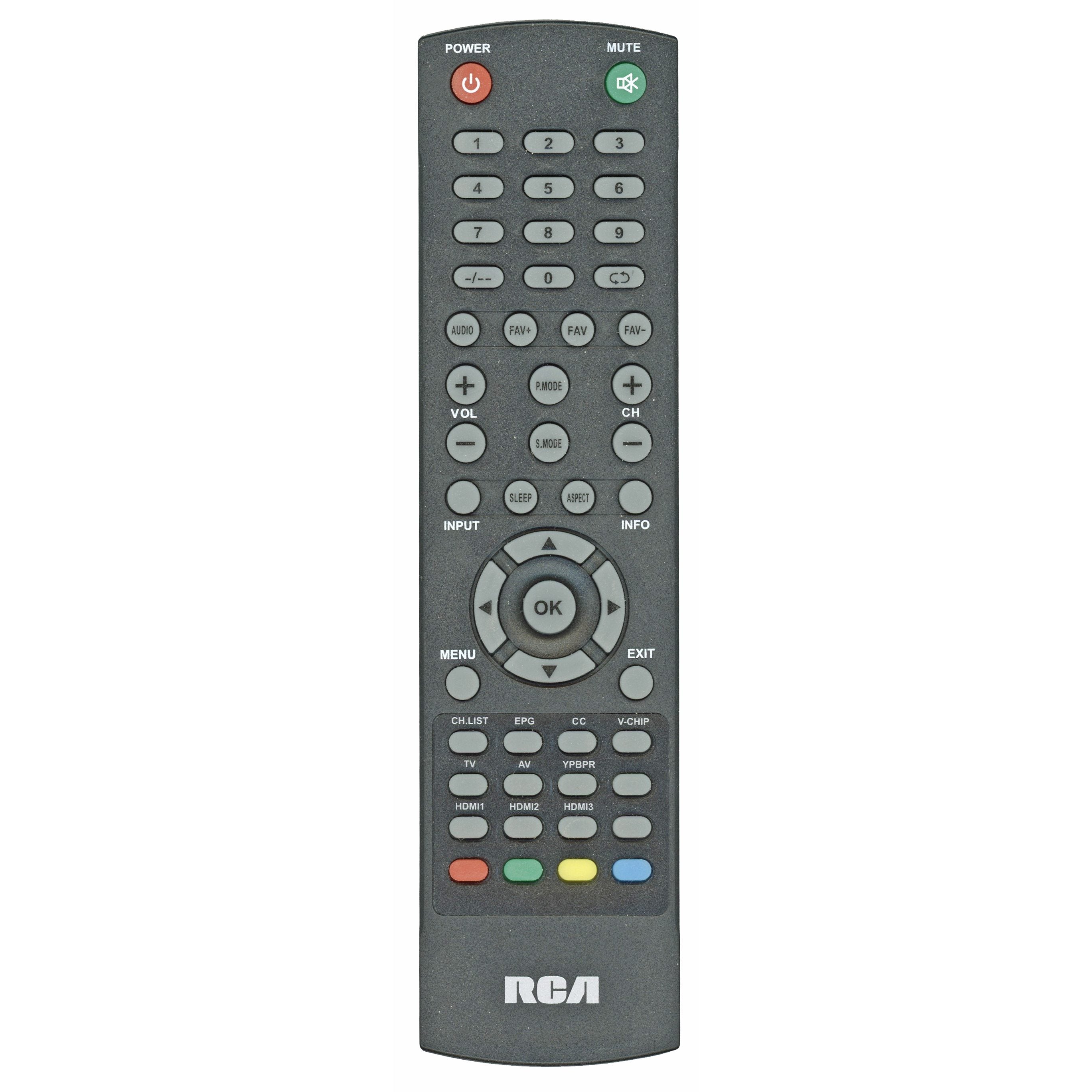 RCA RCRLDED001 TV Remote Control