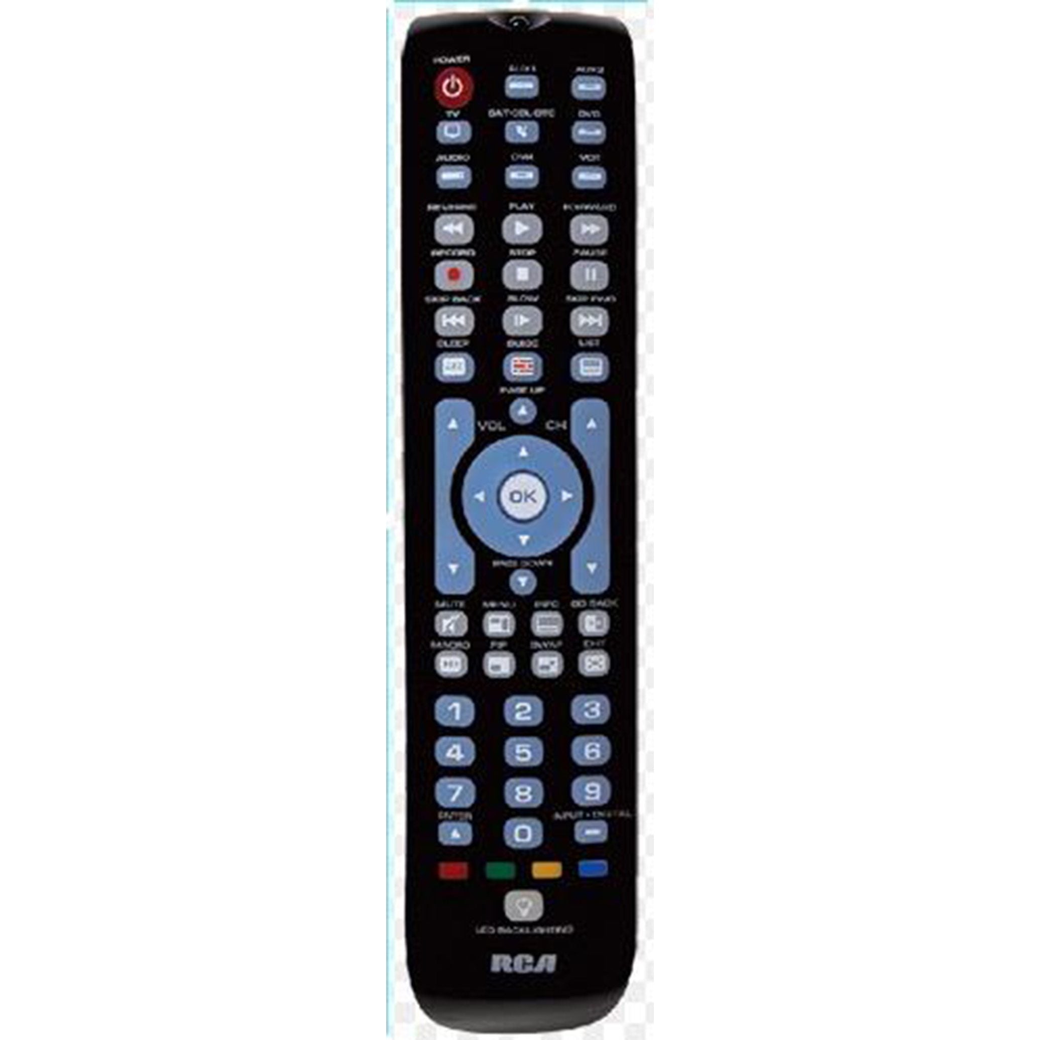 RCA RCRN08GR 4-Device Universal Remote Control