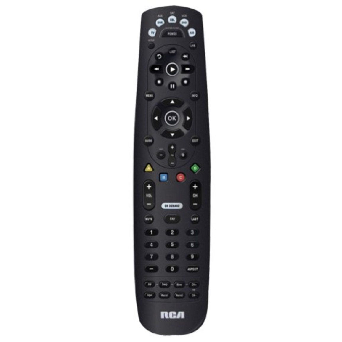 RCA RCRP05BR 5-Device Universal Remote Control