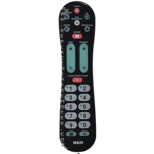 RCA RCRPS02GR 1-Device Universal Remote Control