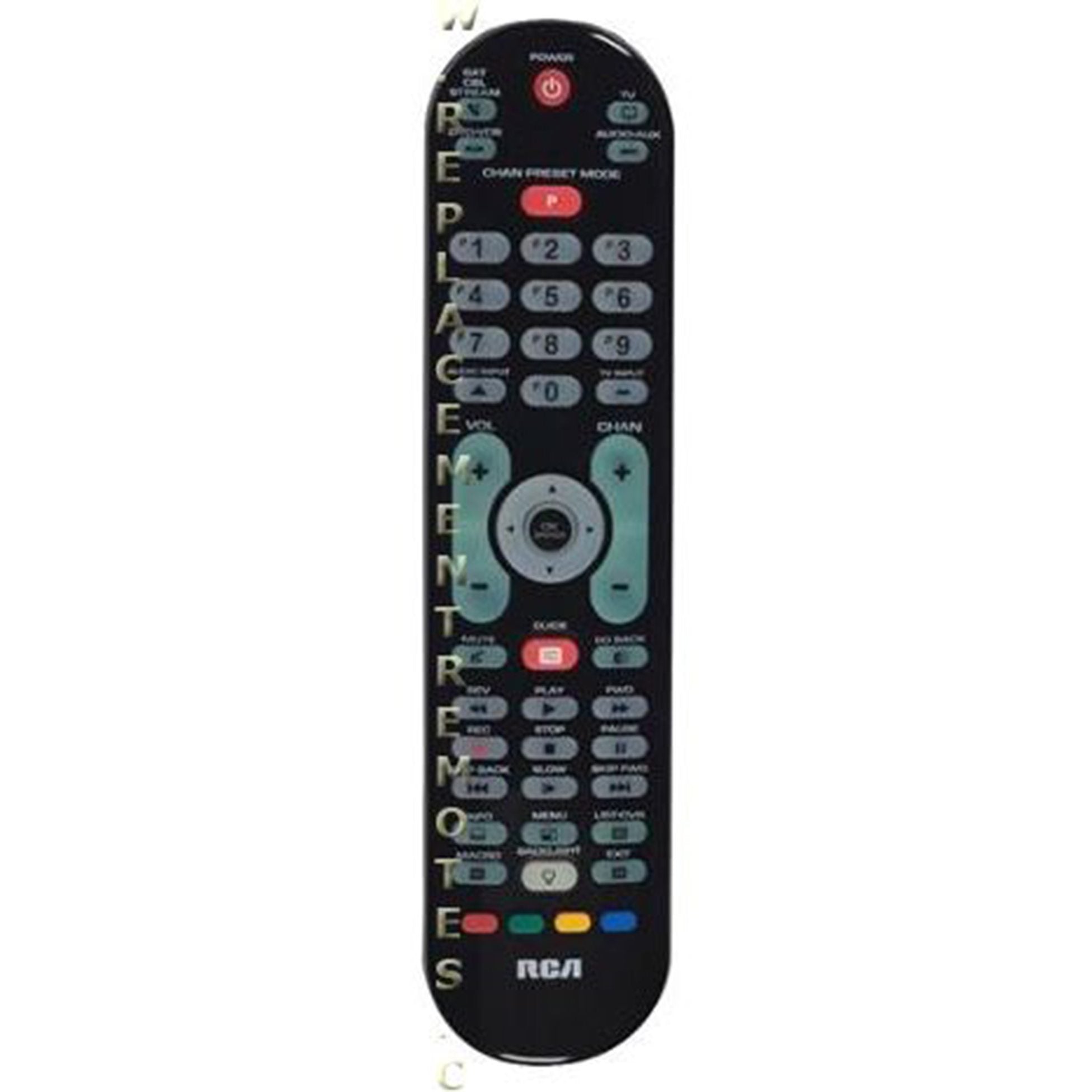 RCA RCRPS04GR 4-Device Universal Remote Control