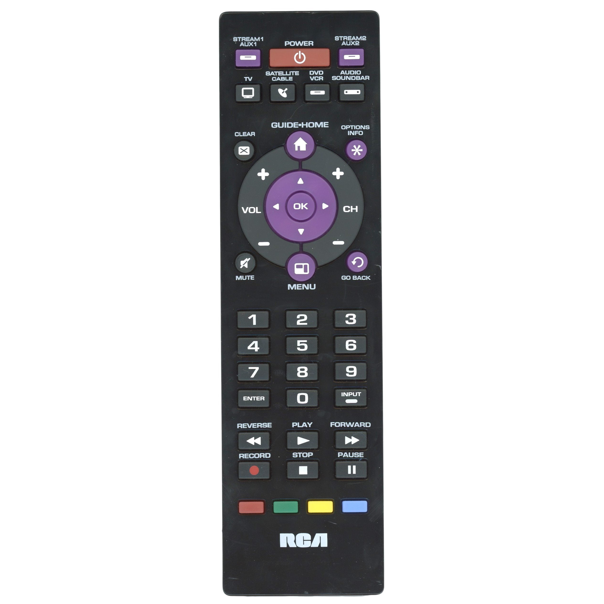 RCA RCRPST06GR Advanced Universal Remote Control