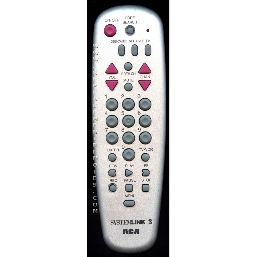 RCA RCU300TMS 3-Device Universal Remote Control