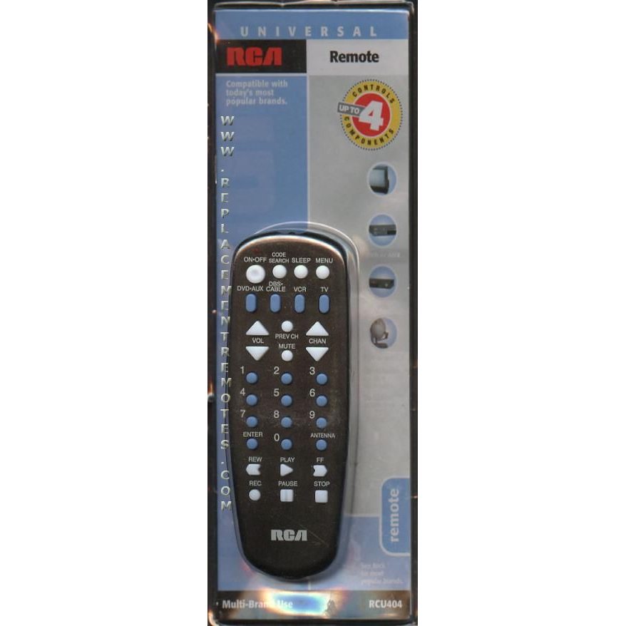 RCA RCU404 4-Device Universal Remote Control