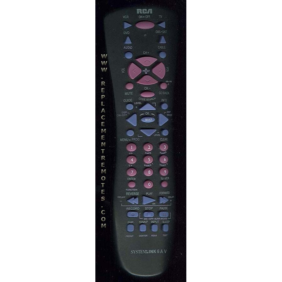 RCA RCU600RS Advanced Universal Remote Control