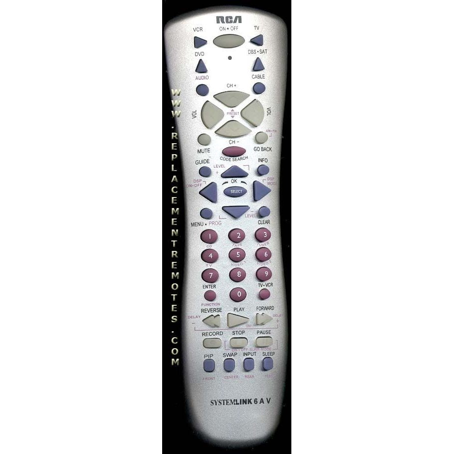 RCA RCU600WMS Advanced Universal Remote Control