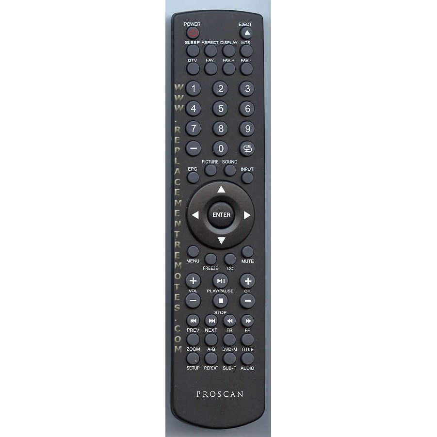 RCA RE20QP05 TV/DVD Remote Control