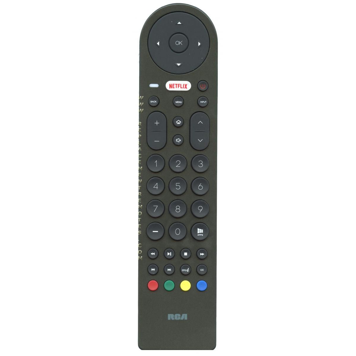 RCA RE20QP252 TV Remote Control