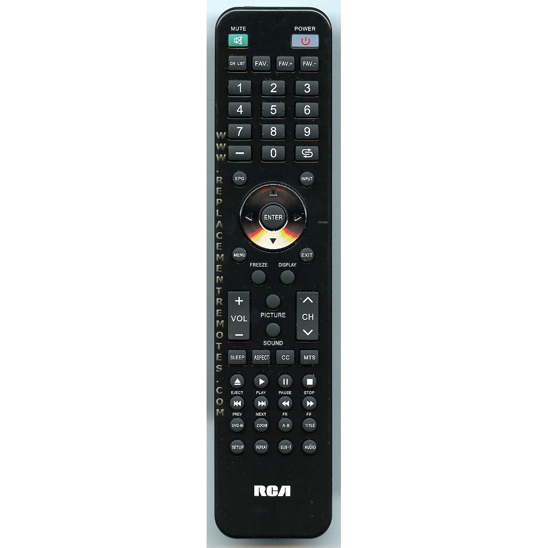 RCA RE20QP80 TV Remote Control