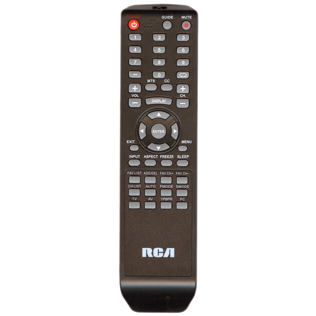 RCA RLDED3955ABrem TV Remote Control