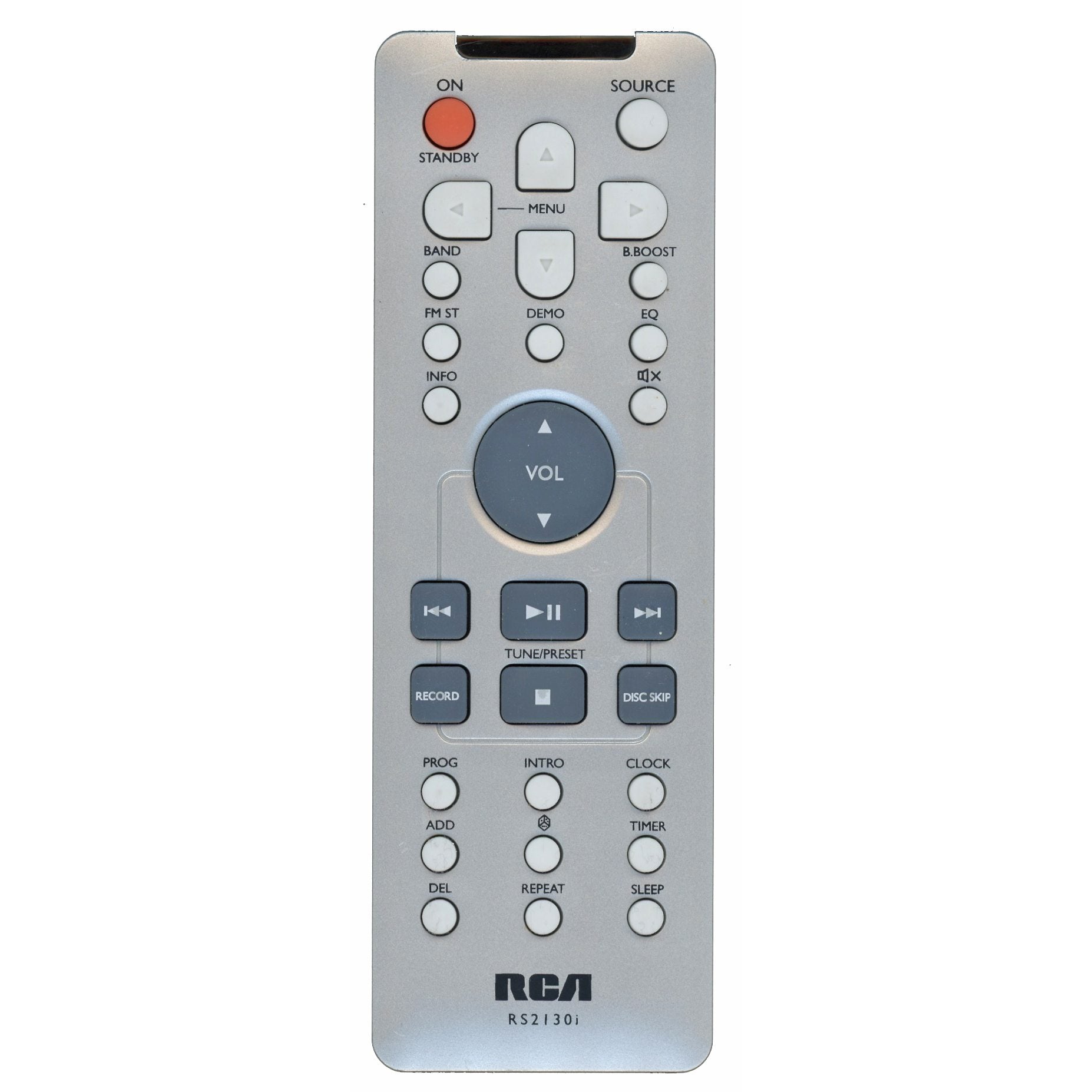 RCA RS2130i Audio Remote Control