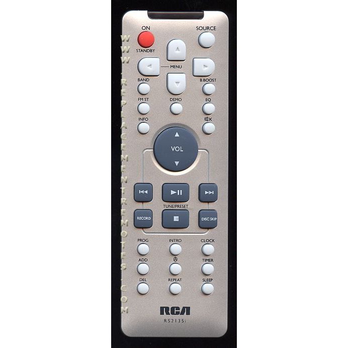 RCA RS2135I Audio Remote Control