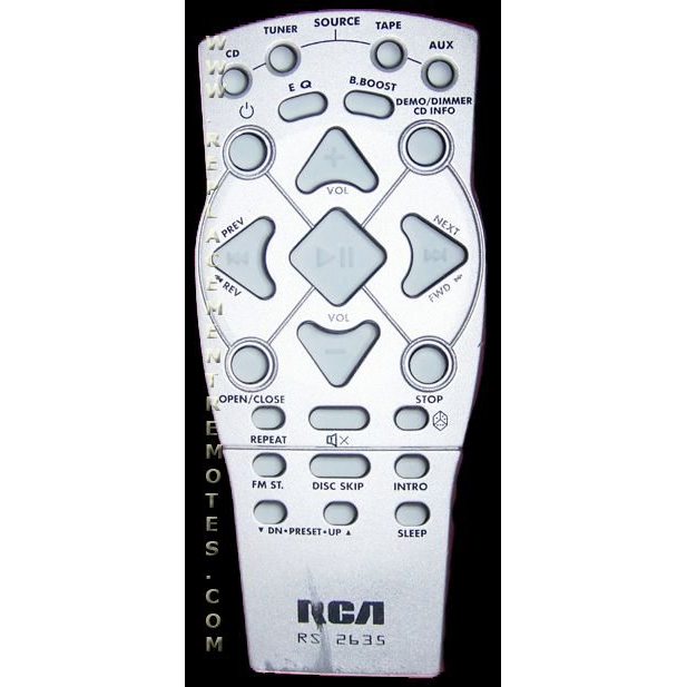 RCA RS2636 Audio Remote Control