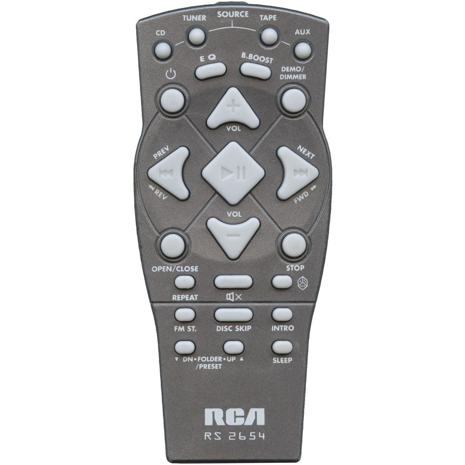 RCA RS2654 Audio Remote Control