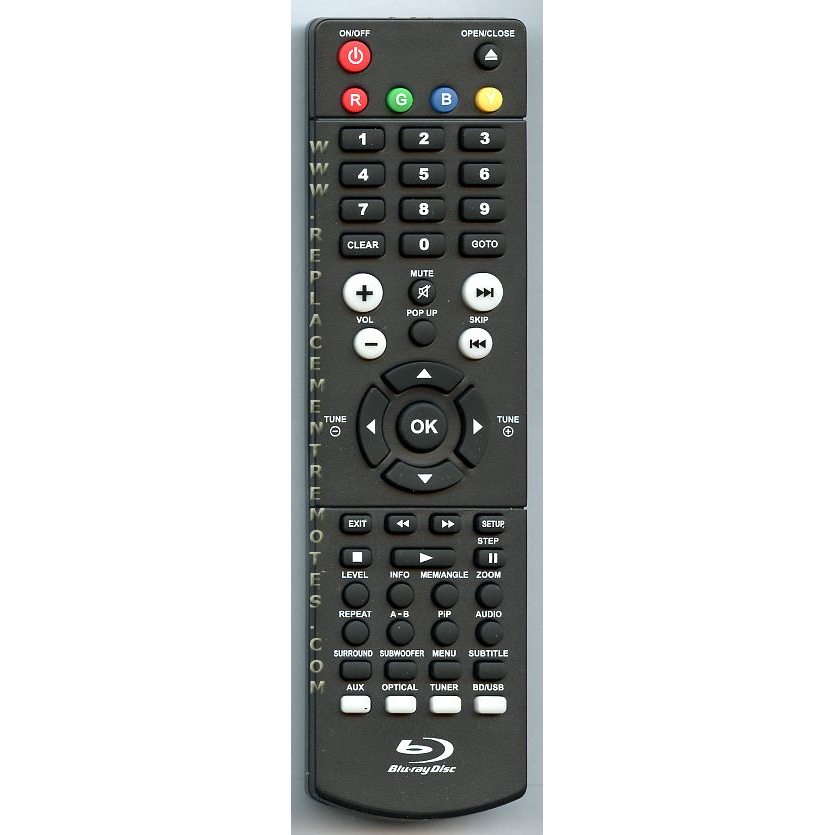 RCA RTB1013 REMOTE Home Theater Remote Control