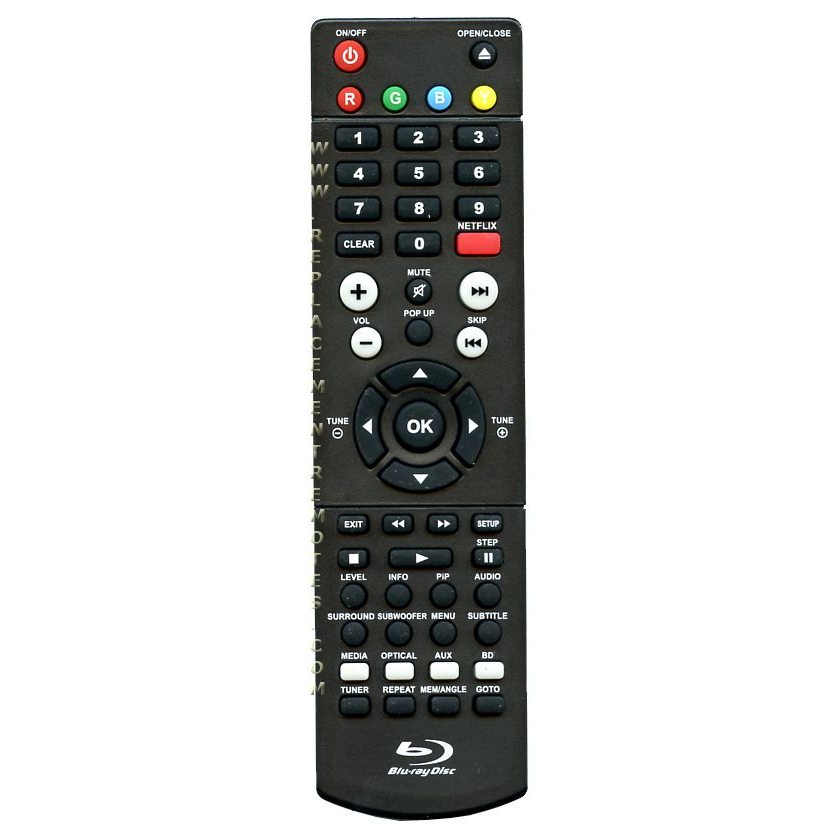 RCA RTB1016WE Blu-ray Remote Control