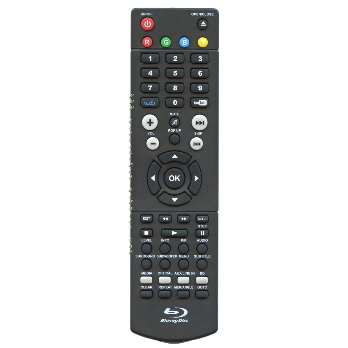 RCA RTB10323LW Home Theater Remote Control