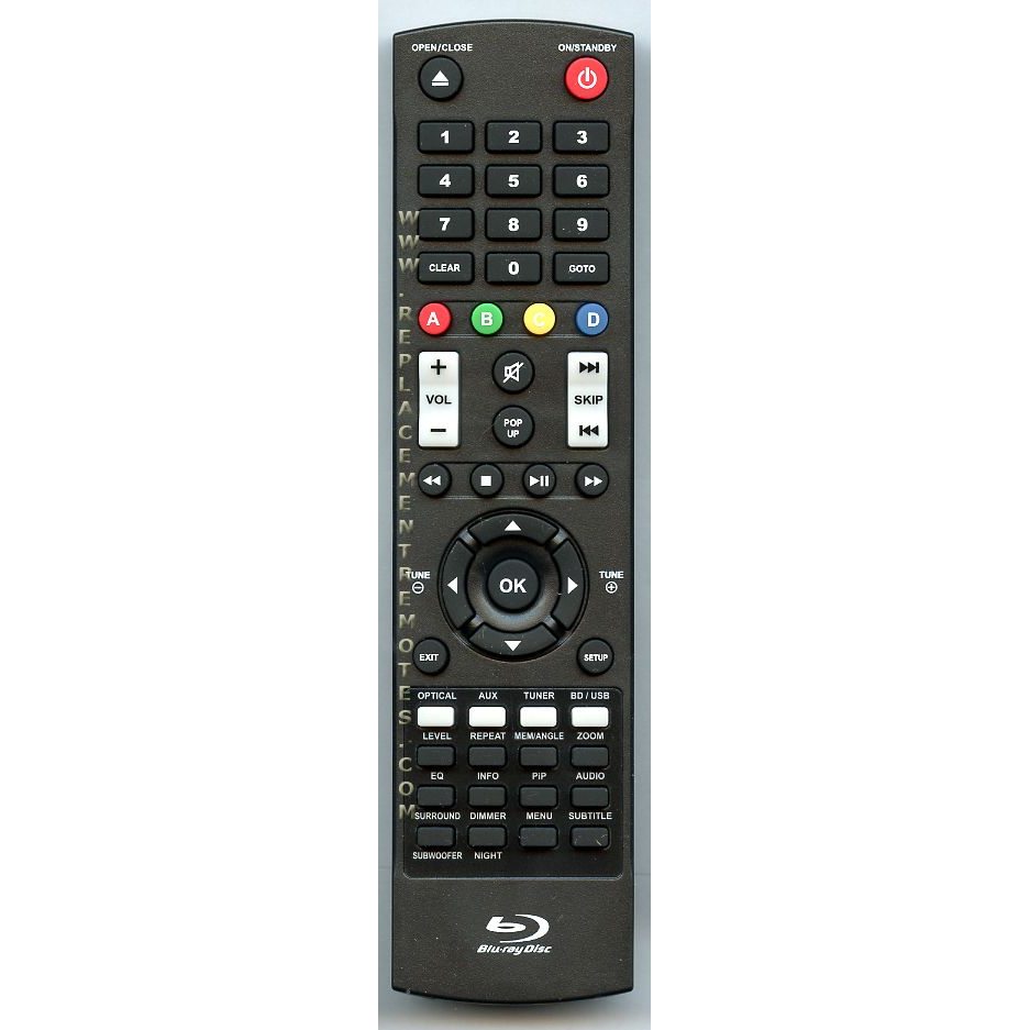 RCA RTB1100 REMOTE Home Theater Remote Control