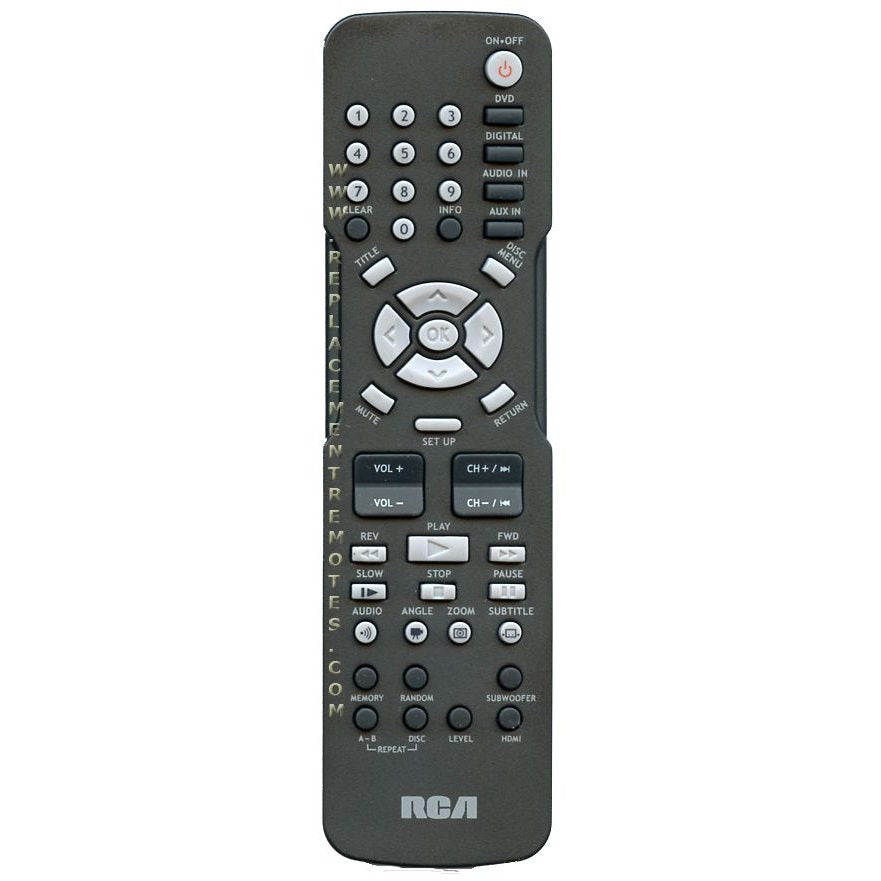 RCA RTD3133H DVD Remote Control