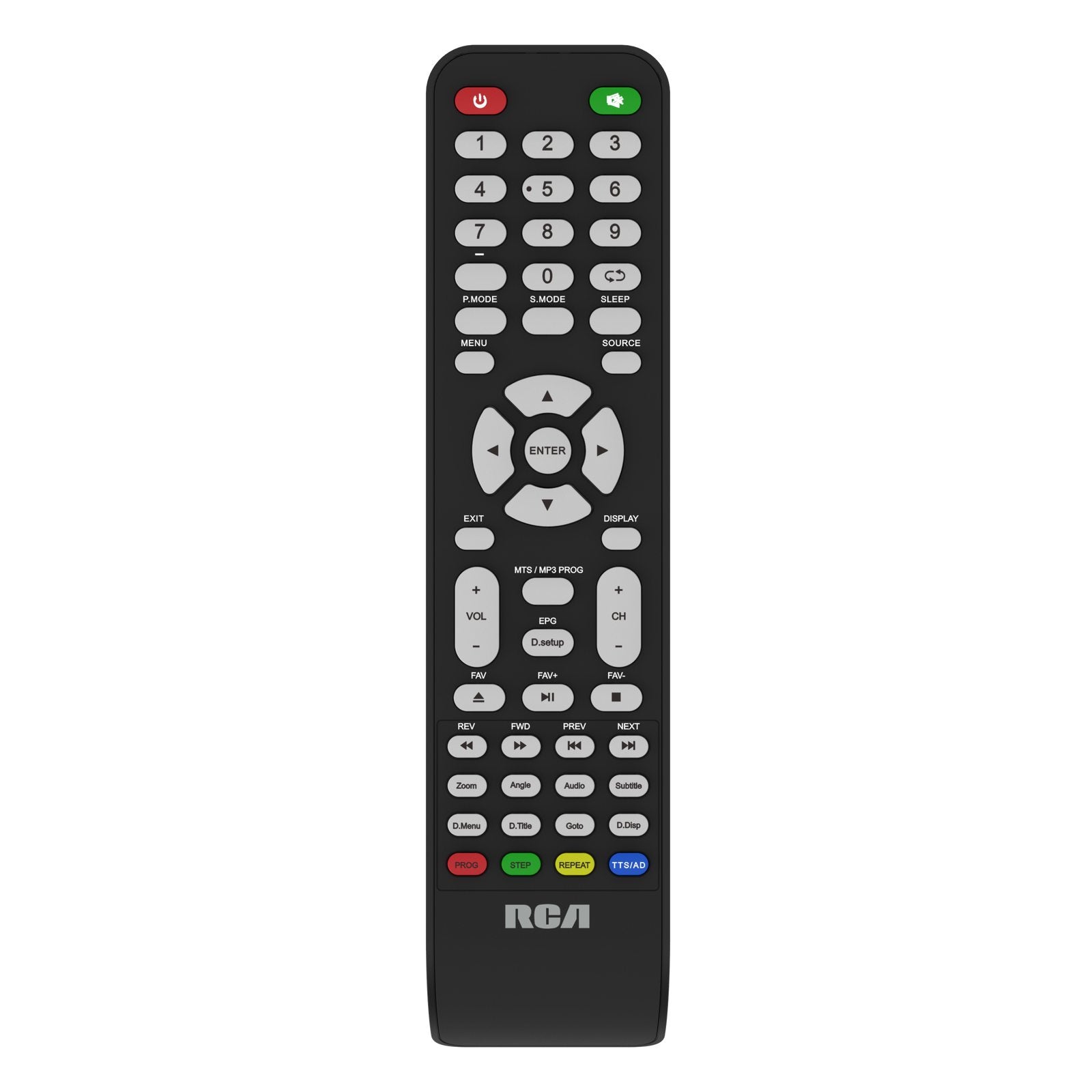 RCA RTDVD2409REM TV/DVD Remote Control