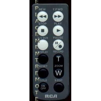 RCA SM1 Video Camera Remote Control