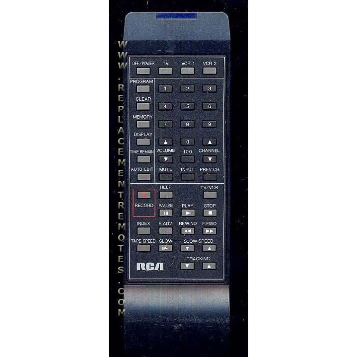 RCA VR322 VCR Remote Control