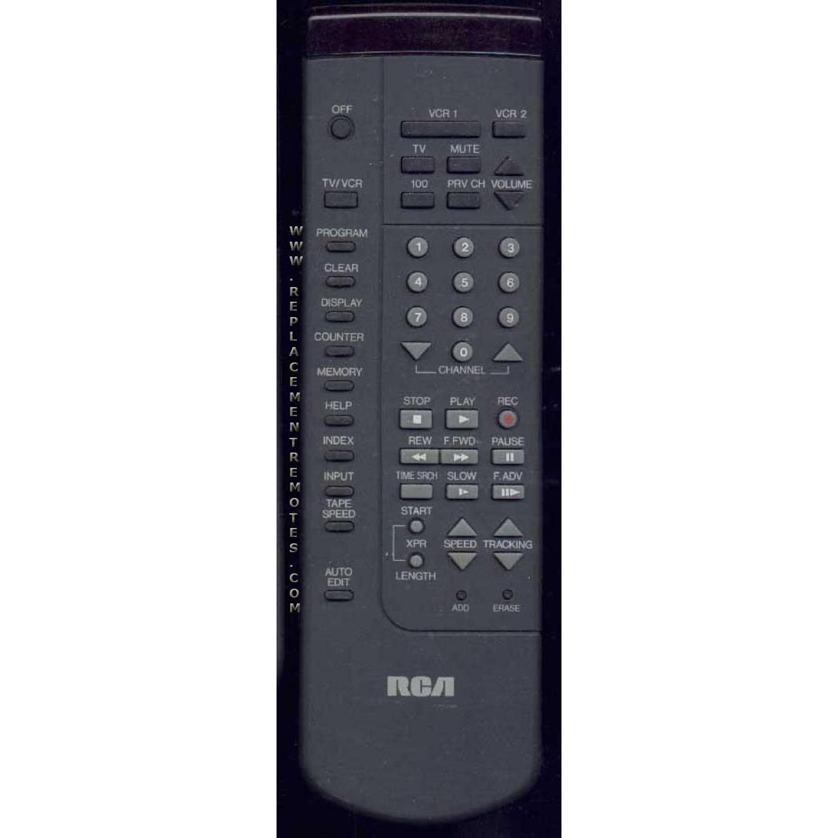 RCA VR680 VCR Remote Control