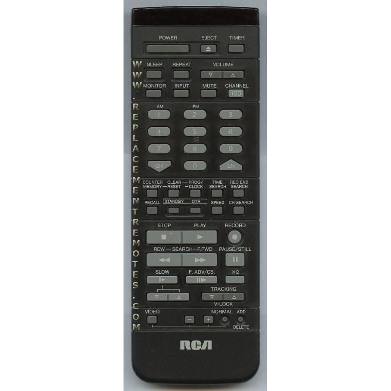 RCA VSQS1375 VCR Remote Control