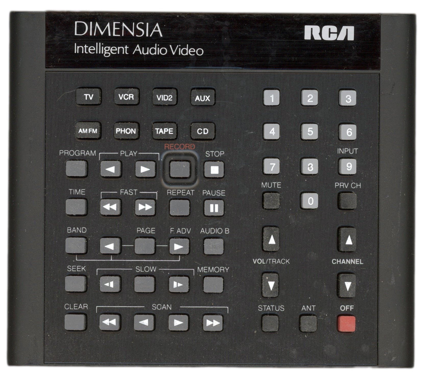 RCA CRK35A TV Remote Control