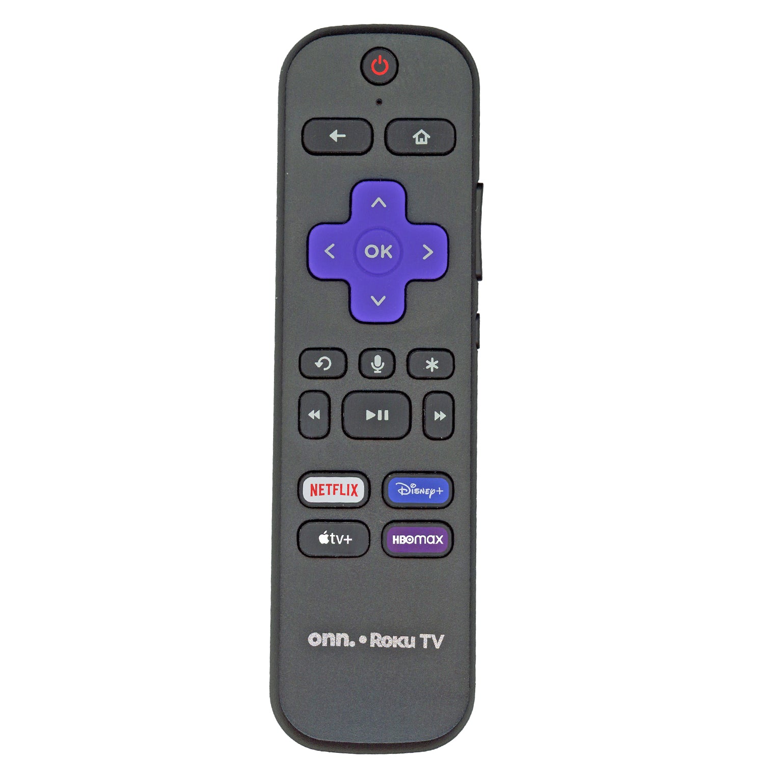 ONN RCFA5 2022 ROKU with voice TV Remote Control - NETFLIX, DISNEY, APPLE TV +, HBOMAX - 3226001301/3226001199