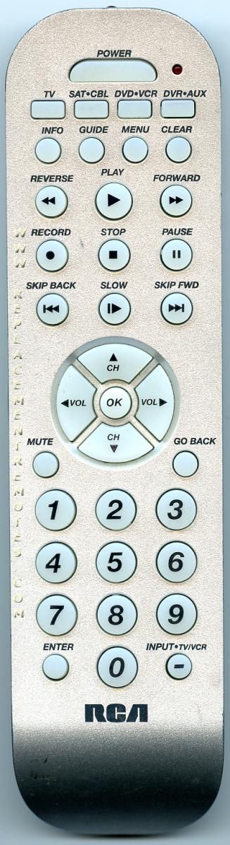 RCA RCR4373 4-Device Universal Remote Control