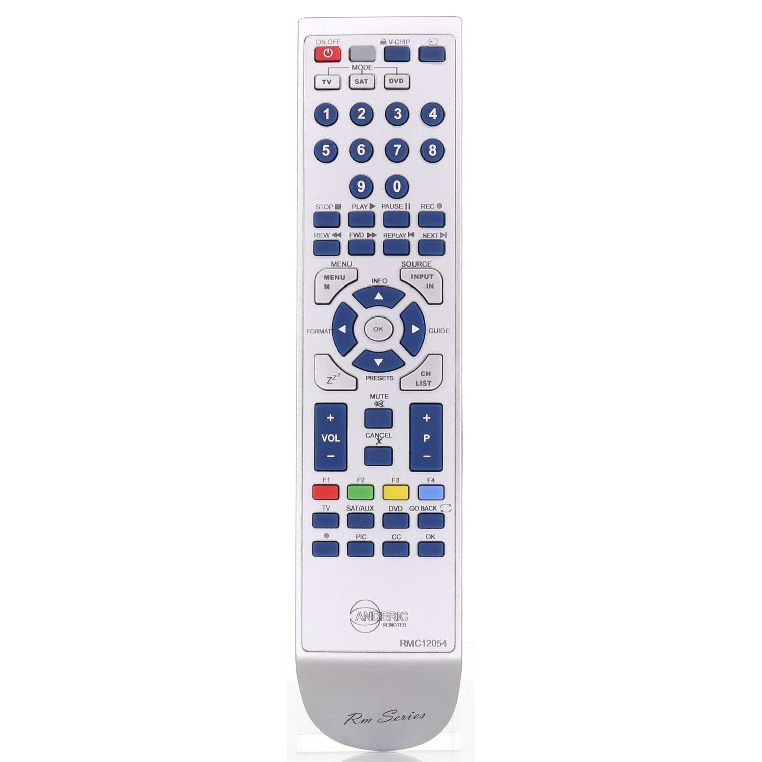 Anderic RC2254702/01 for RC225 RCA TV Remote Control - RMC12054