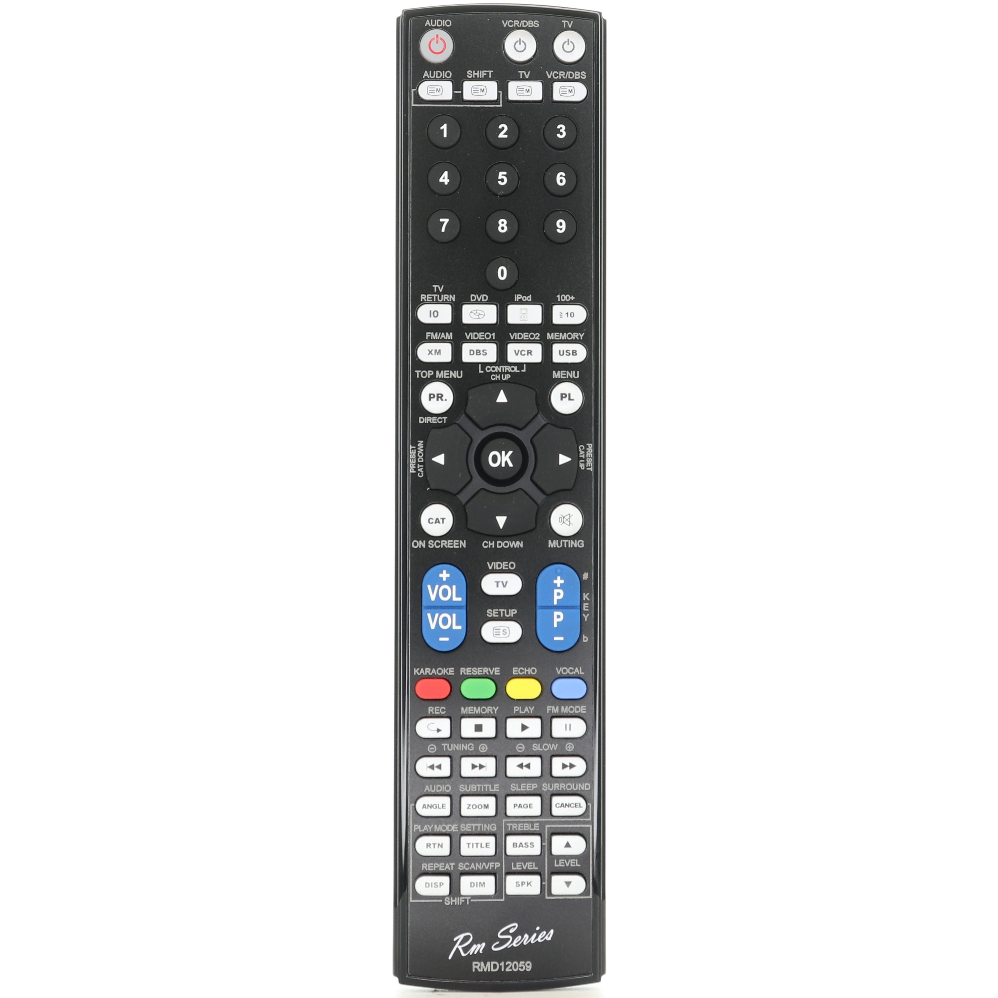 Télécommande Anderic RM-STHD7J pour système de cinéma numérique DVD JVC - RMC12059/RMD12059