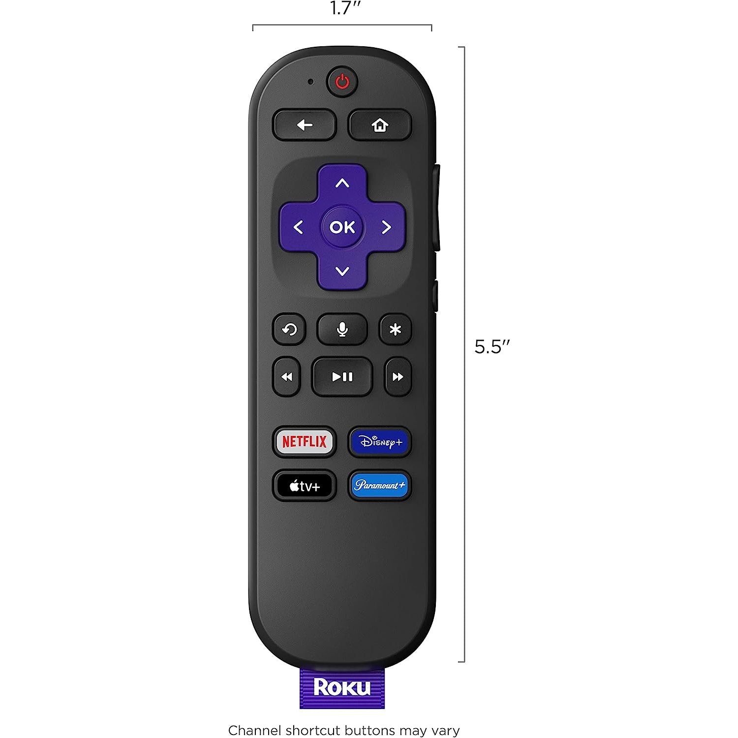 Roku RC-A1R Universal Streaming Remote Control