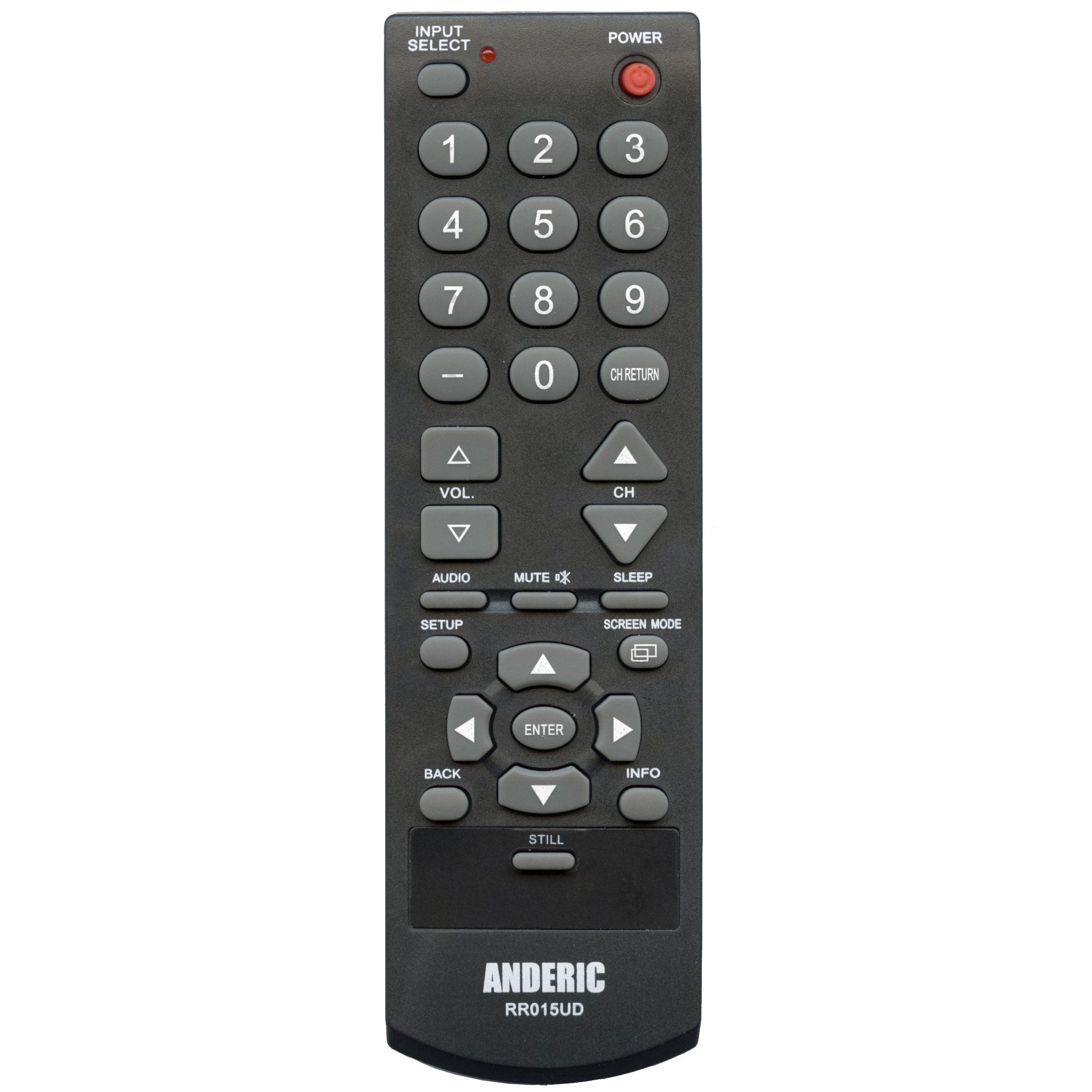 Anderic RR015UD for Funai TV Remote Control