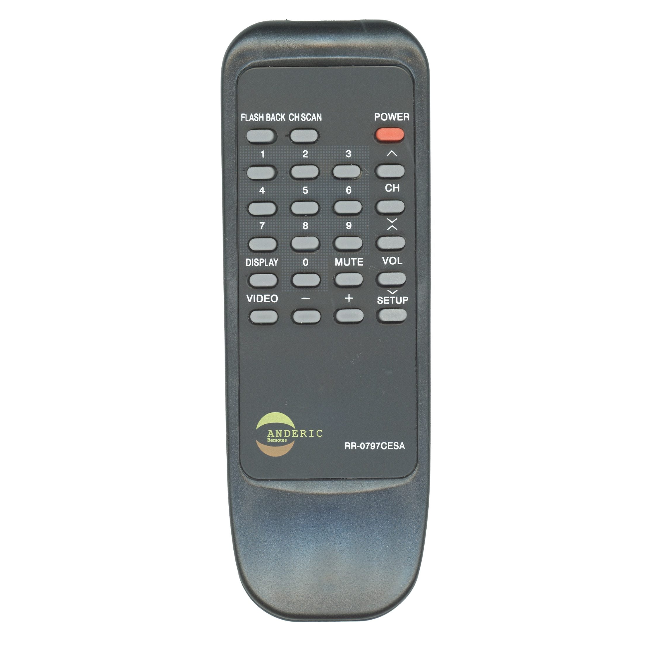 Anderic RR0797 for Sharp TV Remote Control