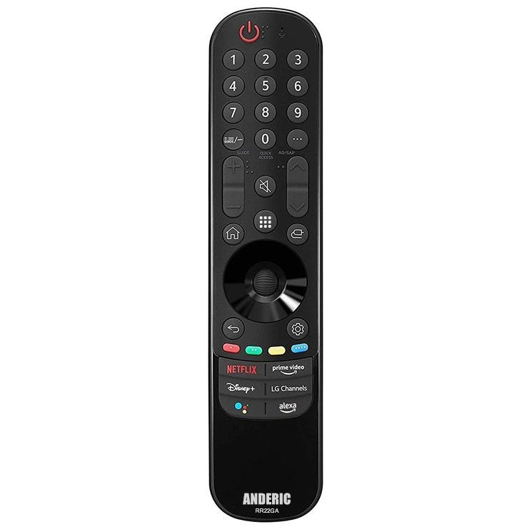 Télécommande TV Anderic RR22GA Magic IR uniquement pour LG sans fonction voix/souris