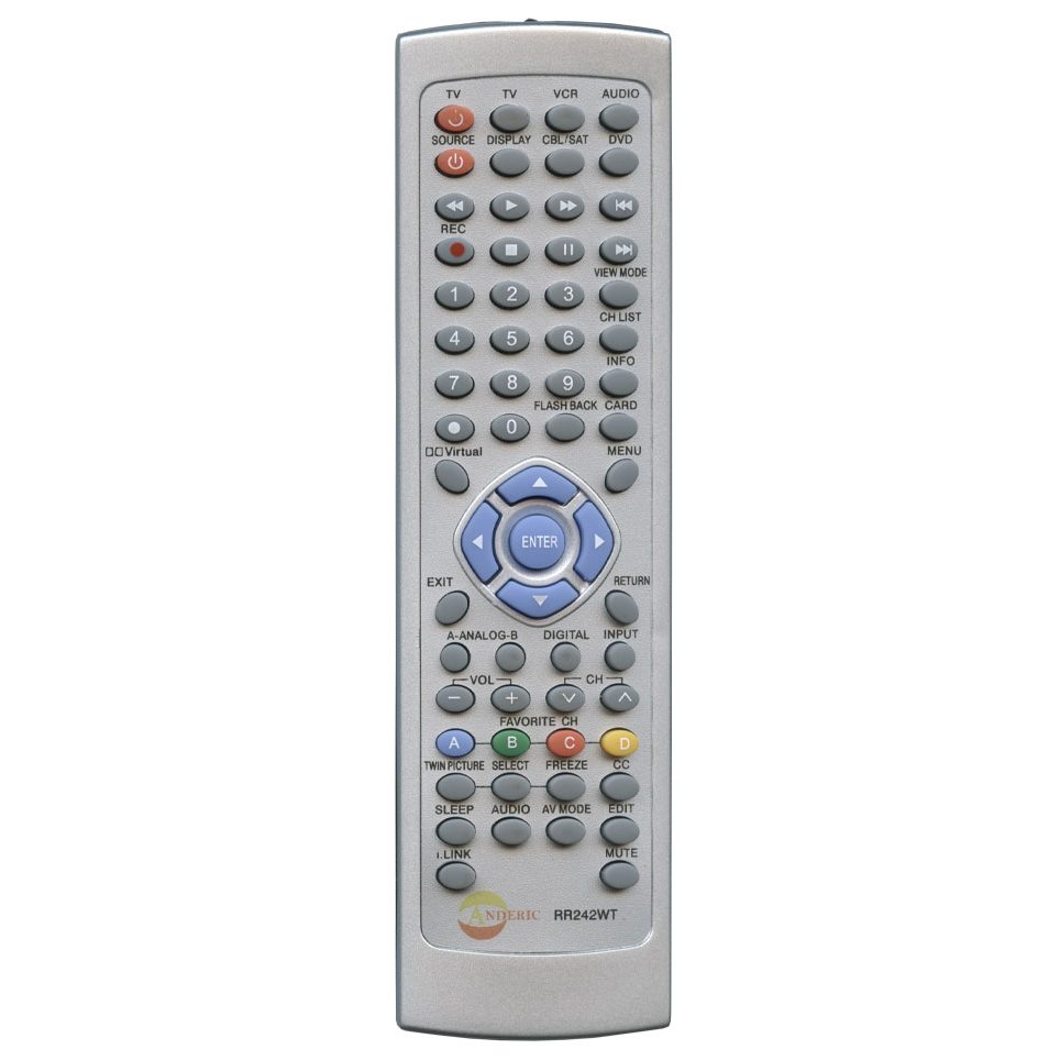 Anderic RR242WT Sharp TV Remote Control