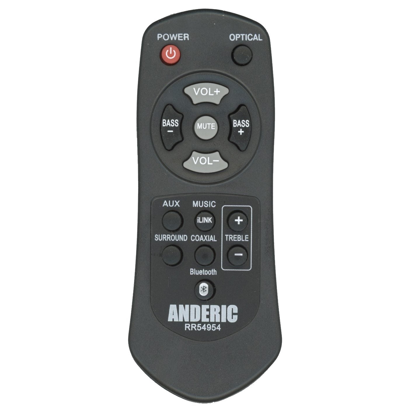 Télécommande Anderic RR54954 pour barre de son Philips