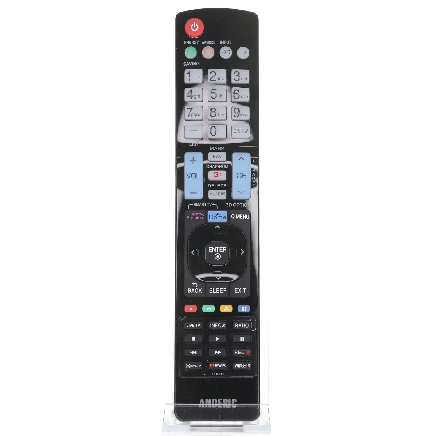 Anderic AKB74115501 for LG TV Remote Control - RR5501