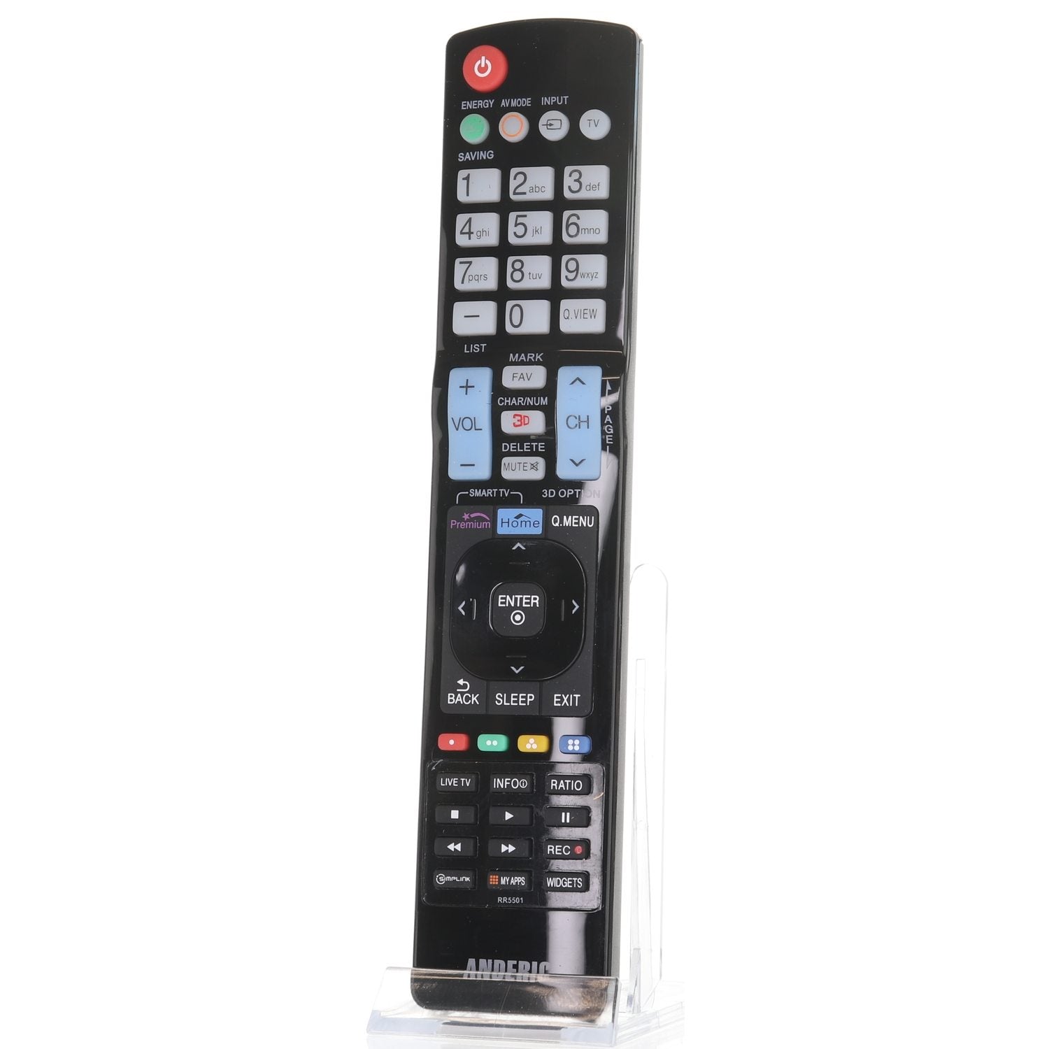 Anderic AKB74115501 for LG TV Remote Control - RR5501