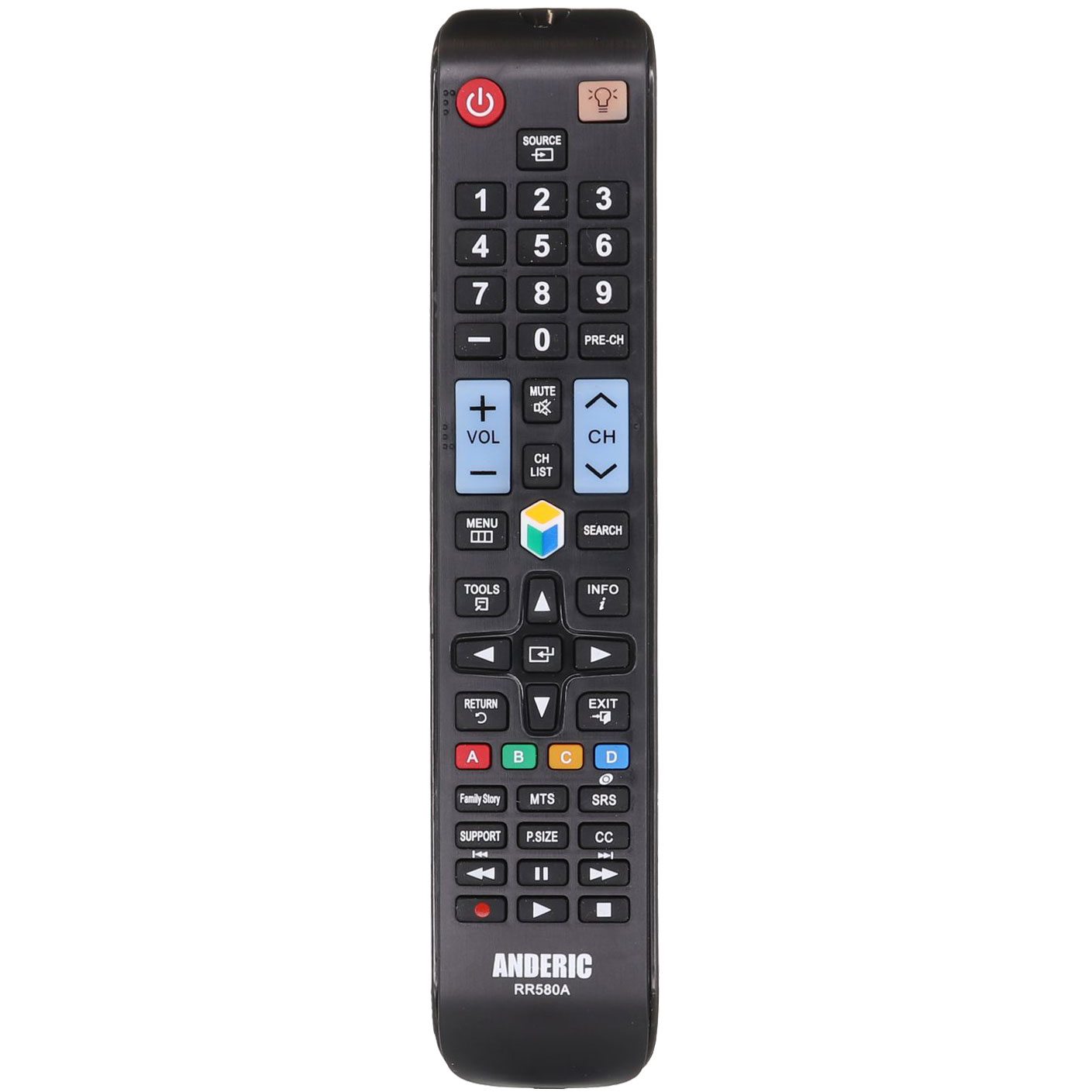 Anderic RR580A / AA5900580A for Samsung TV Remote Control