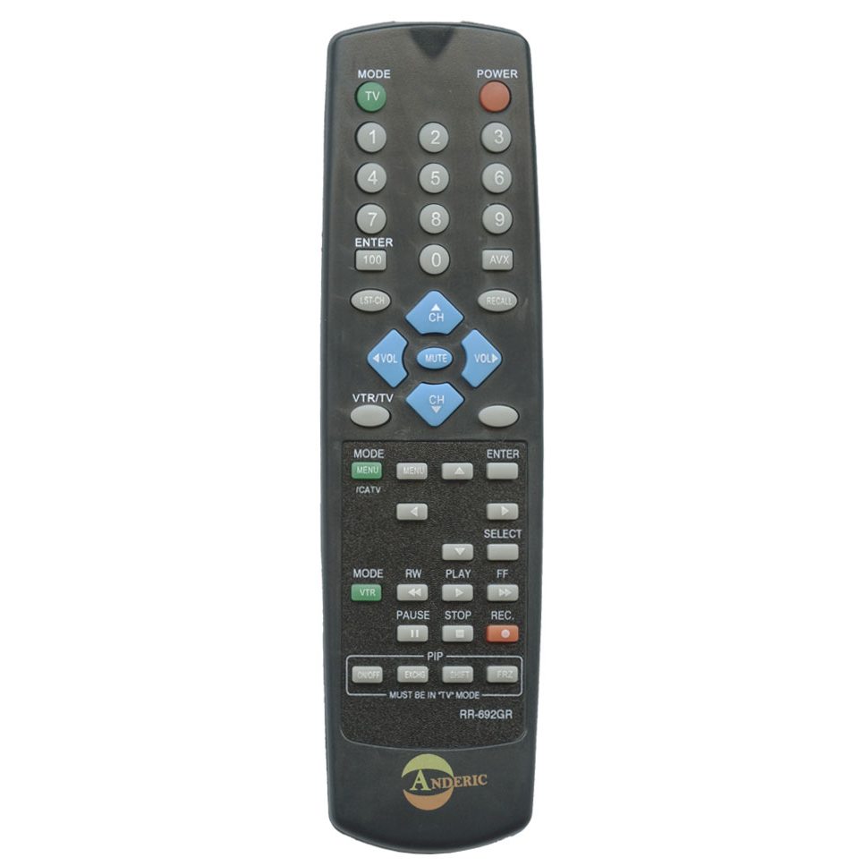 Anderic RR692GR Hitachi TV Remote Control